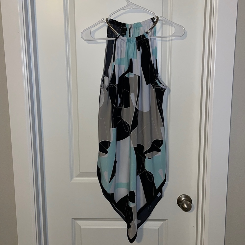 Alfani High Neck Blouse
